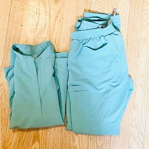 Jade Figs scrubs set Yola bottoms Rafaela top